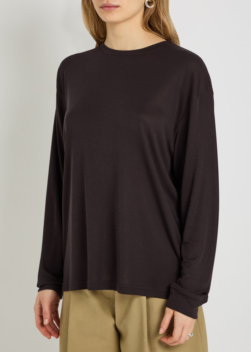 Studio Nicholson Studio Nicholson Simmons Fine-knit T-shirt outlook