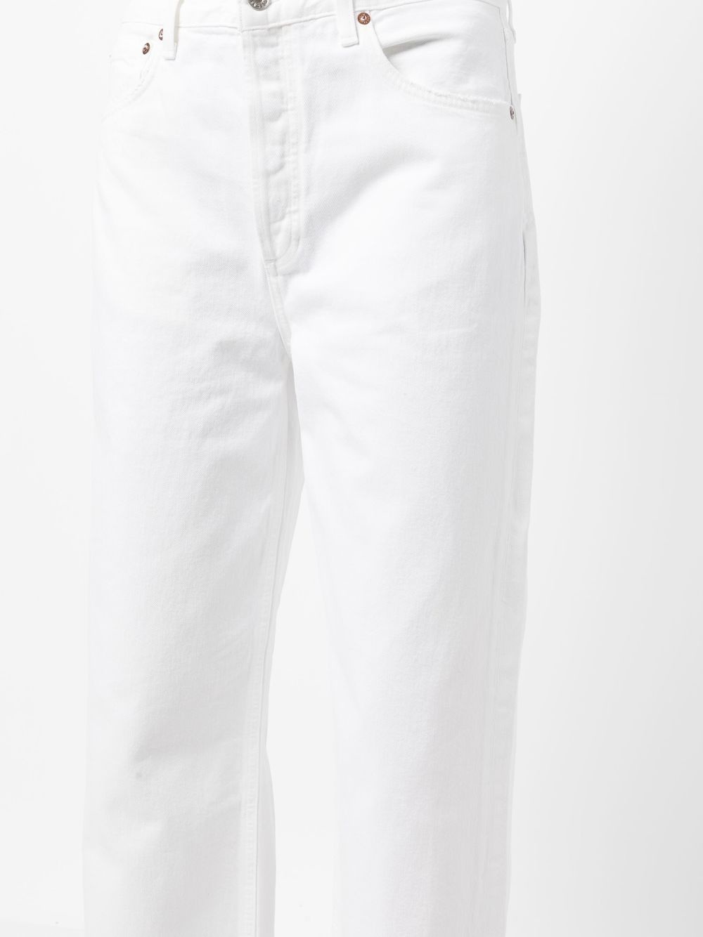 organic-cotton wide-leg trousers - 5