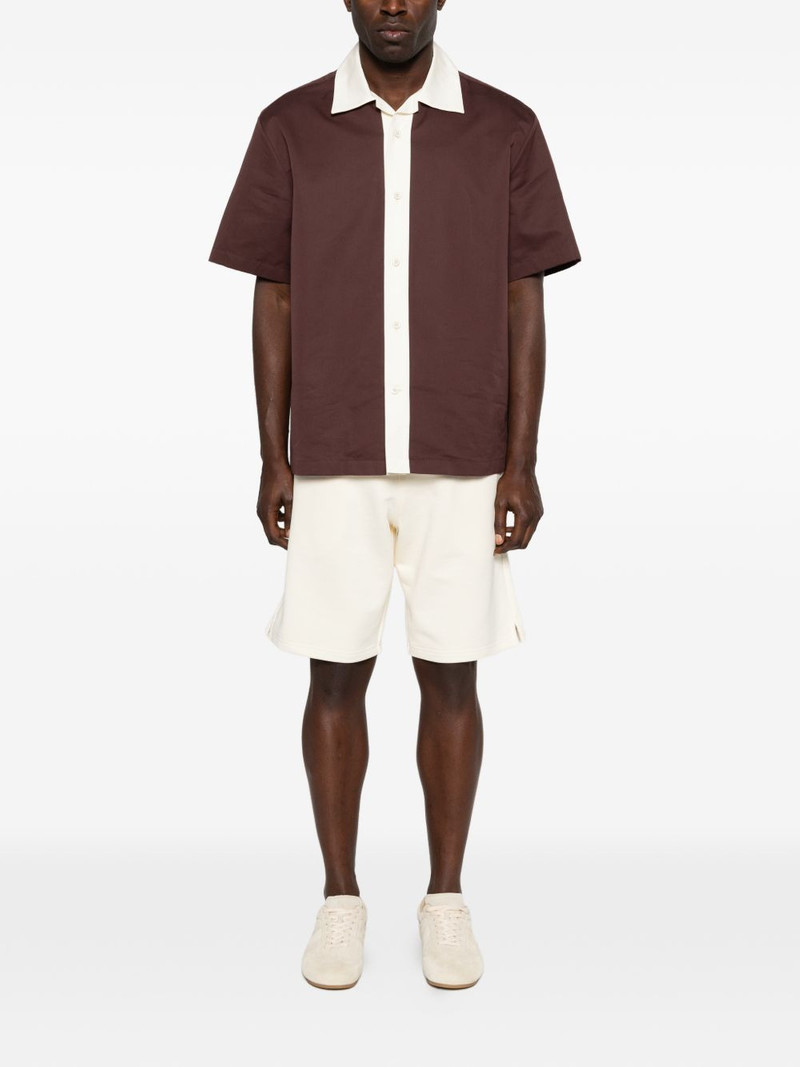 AMI Paris logo-detail shorts outlook