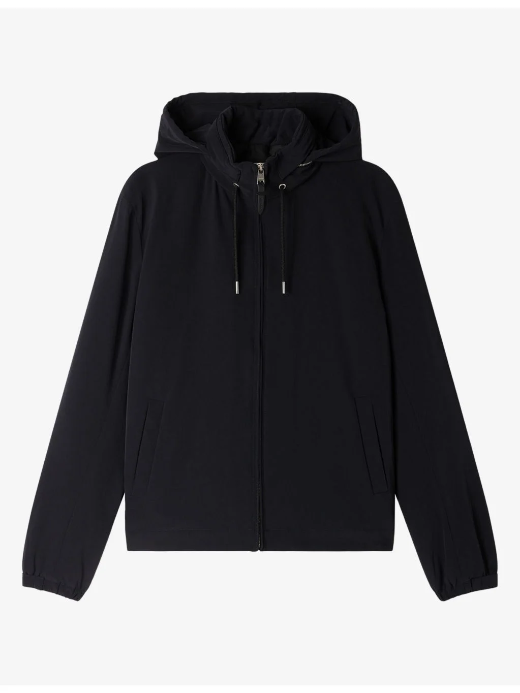 Hooded Zip-Up Shell Jacket - 1