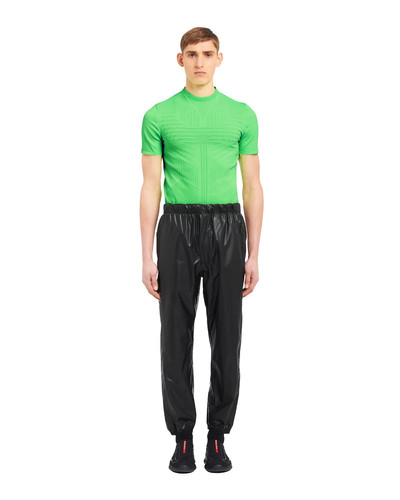 Prada Light Nylon wide-leg pants outlook