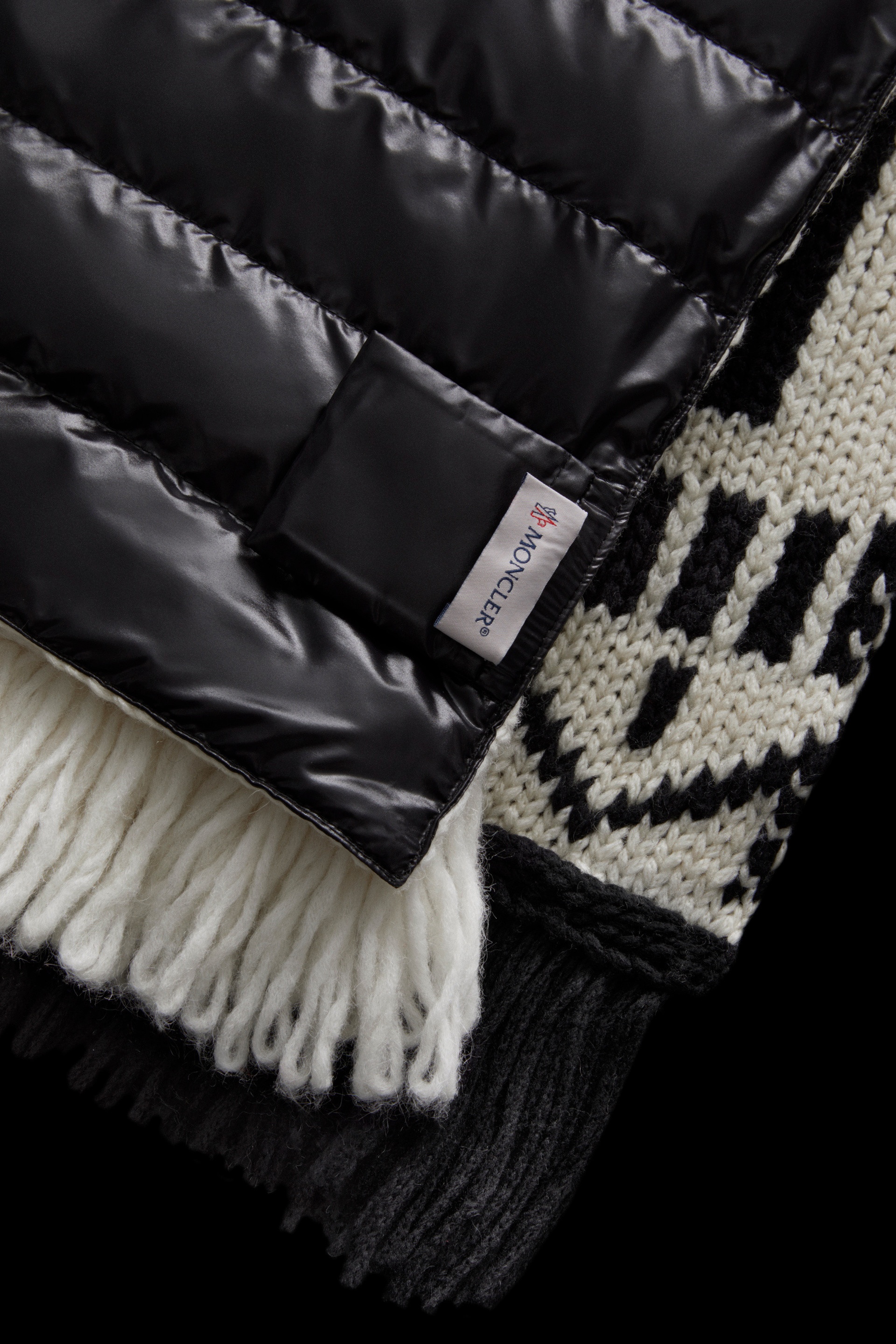 Wool Jacquard Scarf - 5