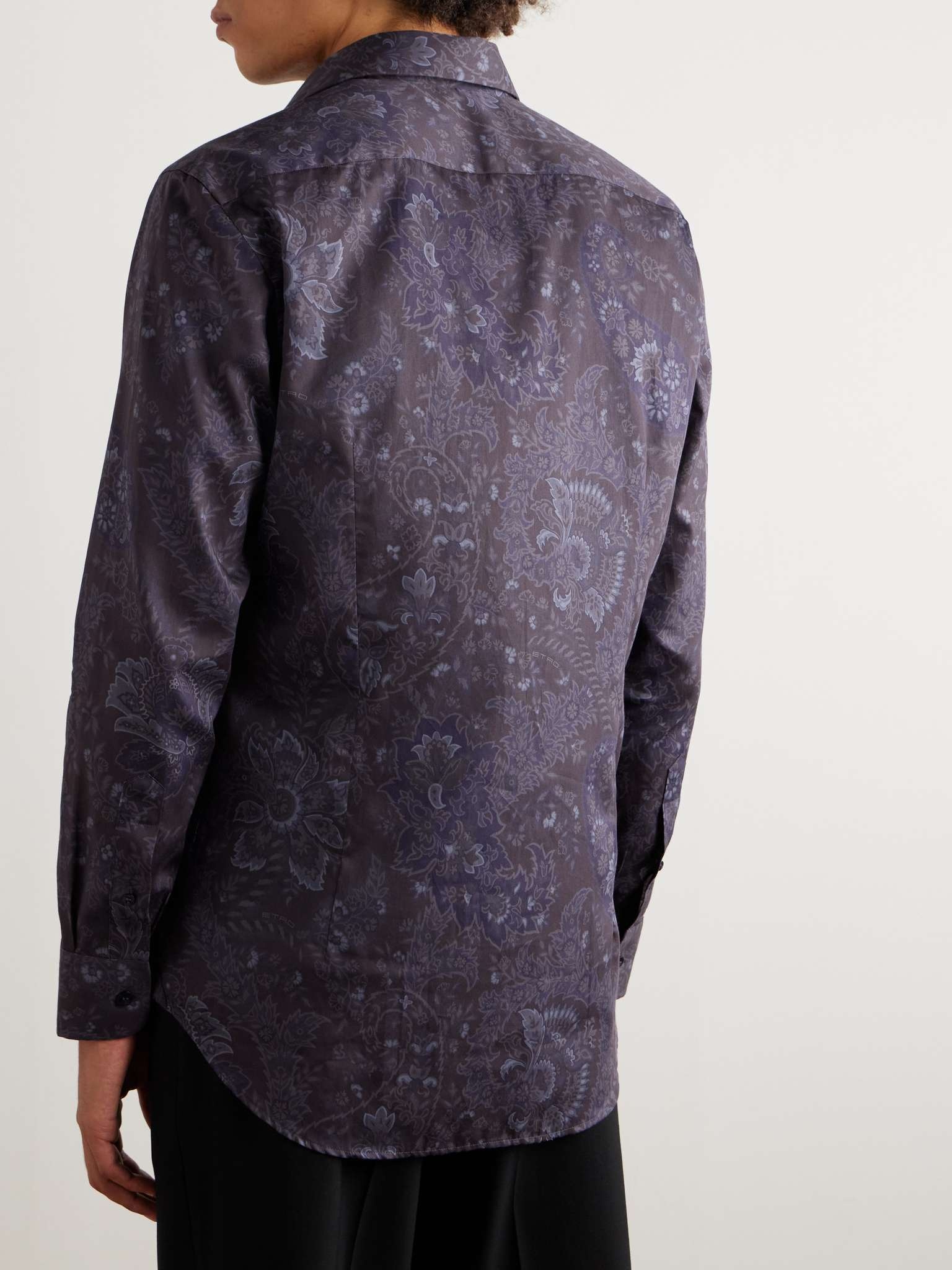 Paisley-Print Cotton-Twill Shirt - 3