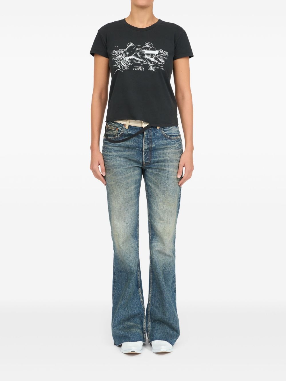 graphic-print T-shirt - 2