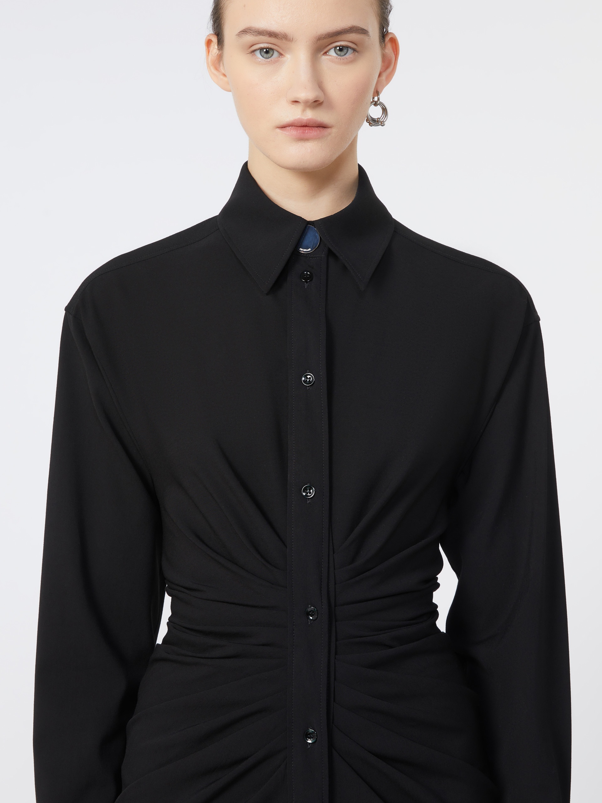 PIRANIA Fitted dress with ruching - 5