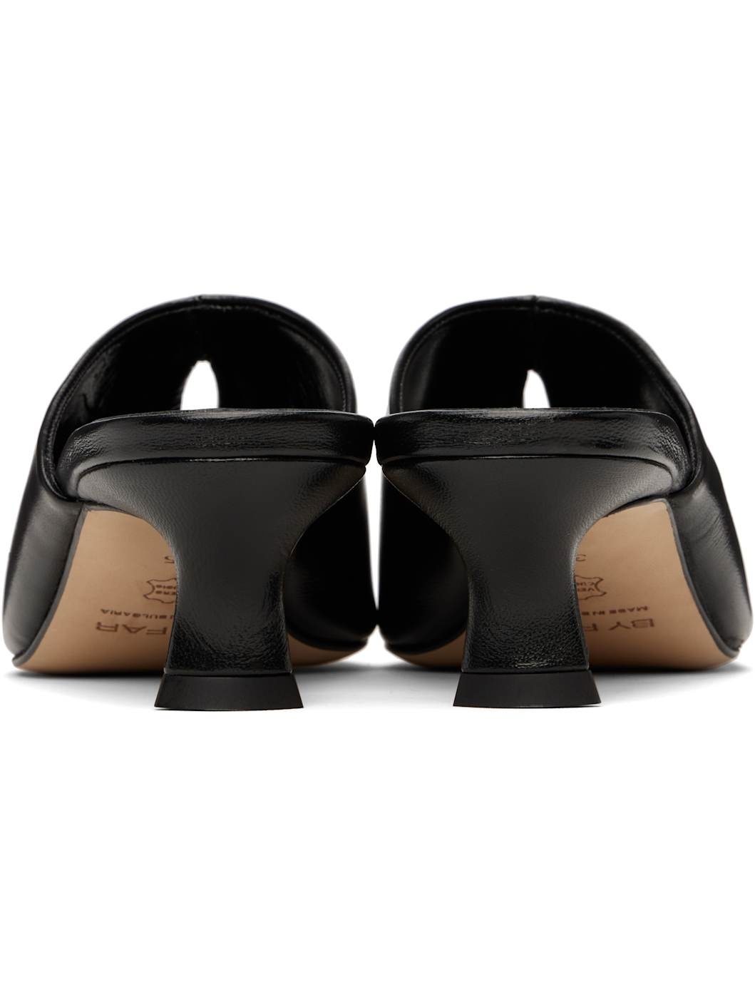 Black Luciana Mules - 2
