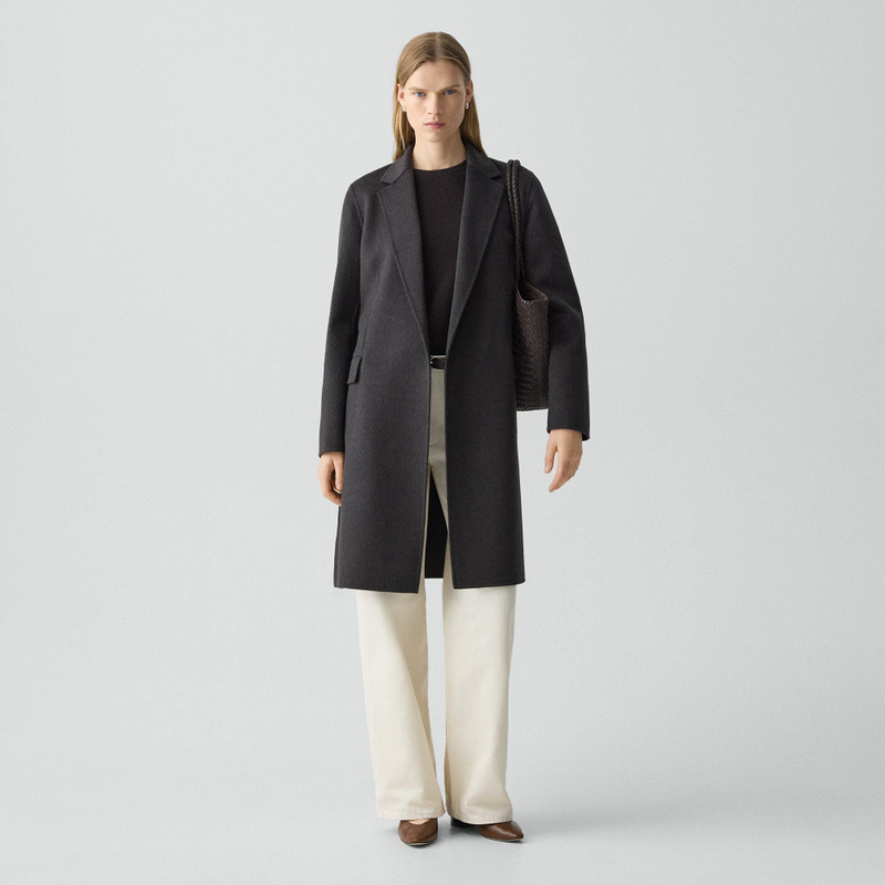 Belted Coat in Double-Face Wool-Cashmere 2