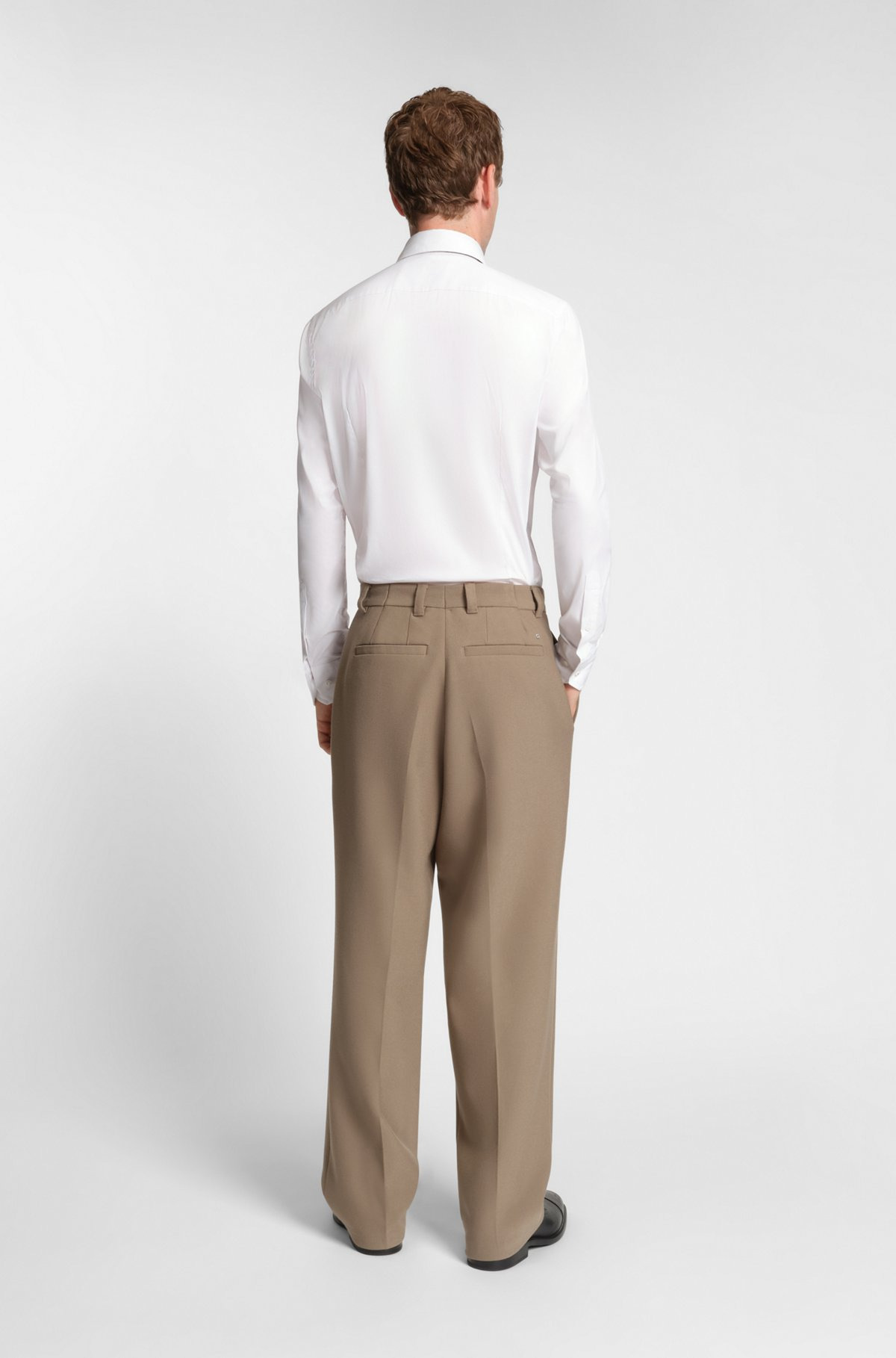 SLIM-FIT SHIRT IN AN ITALIAN COTTON - 5