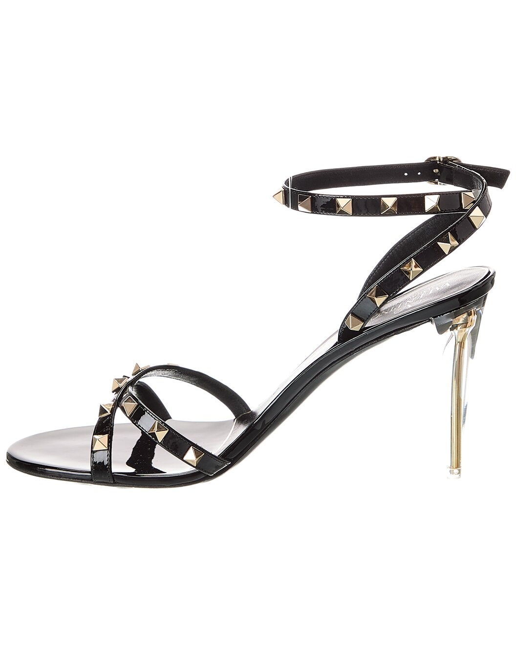 Valentino Rockstud 90 Leather Sandal - 2