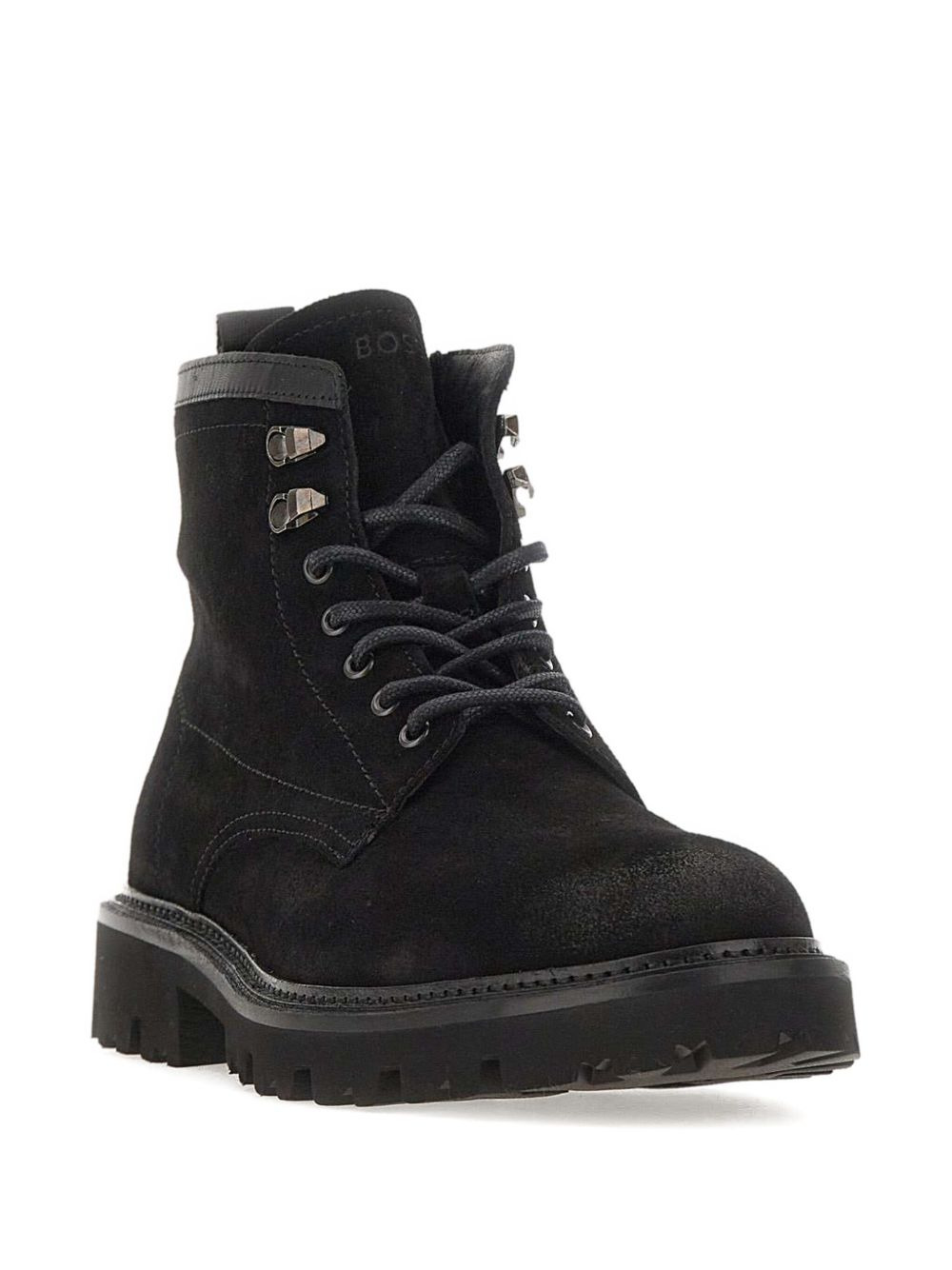 lace-up leather boots - 2