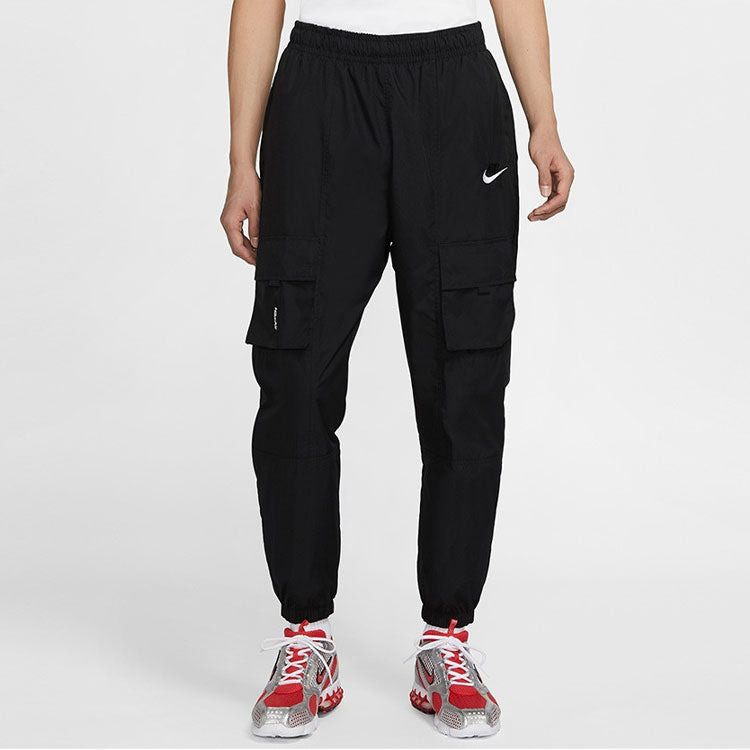 Men's Nike Air Casual Woven Black Long Pants/Trousers CU4144-010 - 3