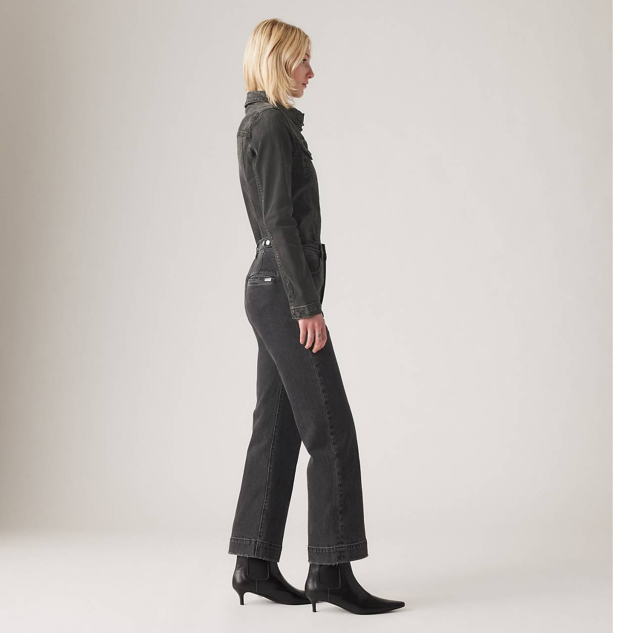 RIBCAGE STRAIGHT ANKLE TAILORED WOMEN'S JEANS - 6