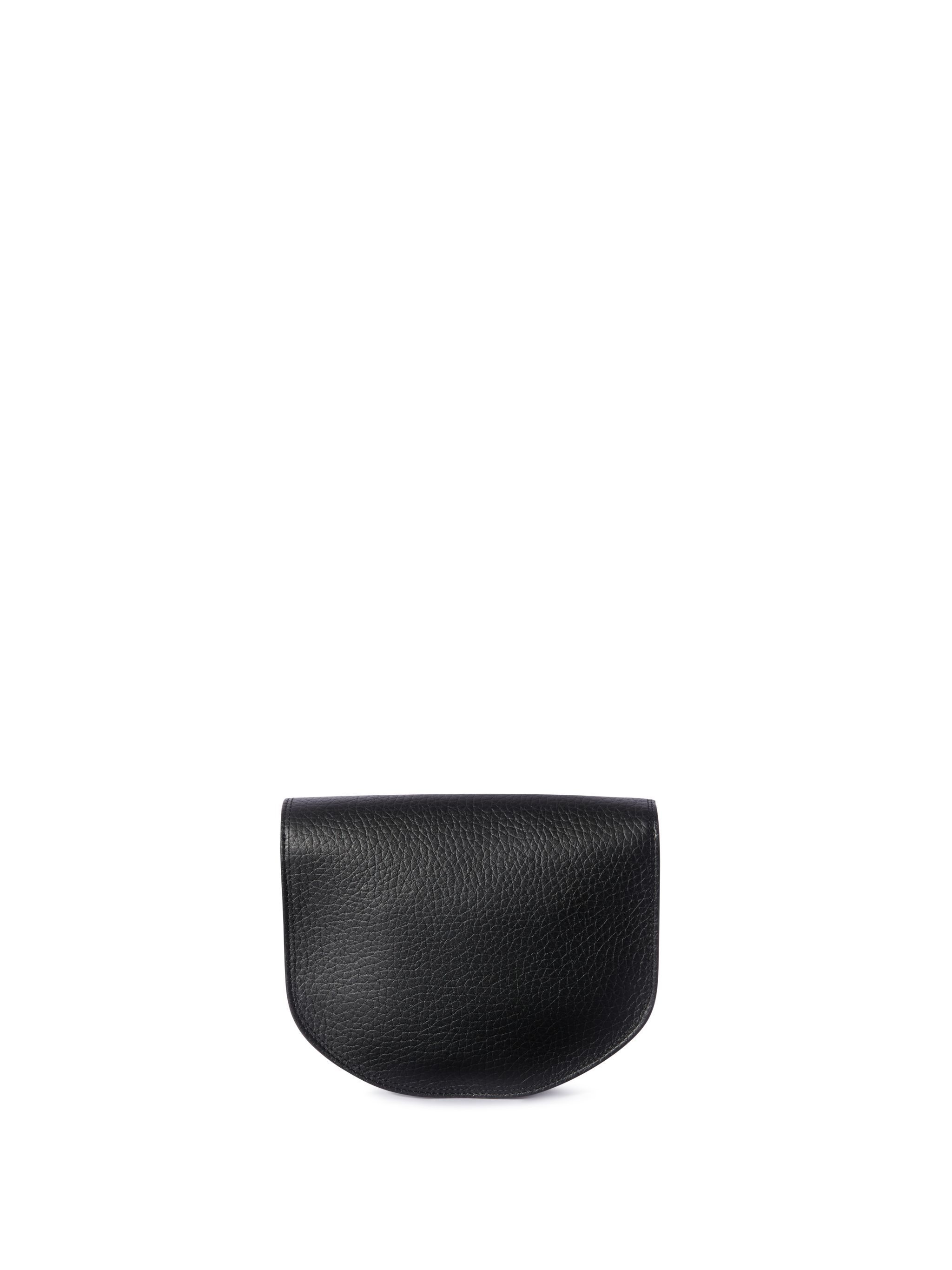 Black Jitney Quote Round Shoulder Bag - 5