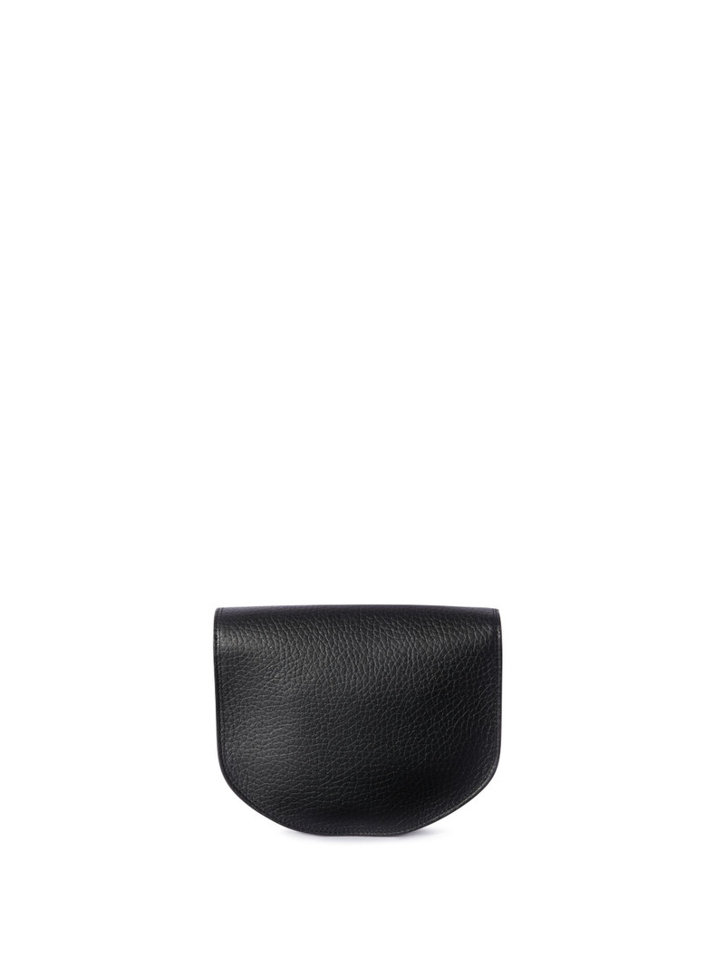 Black Jitney Quote Round Shoulder Bag 5