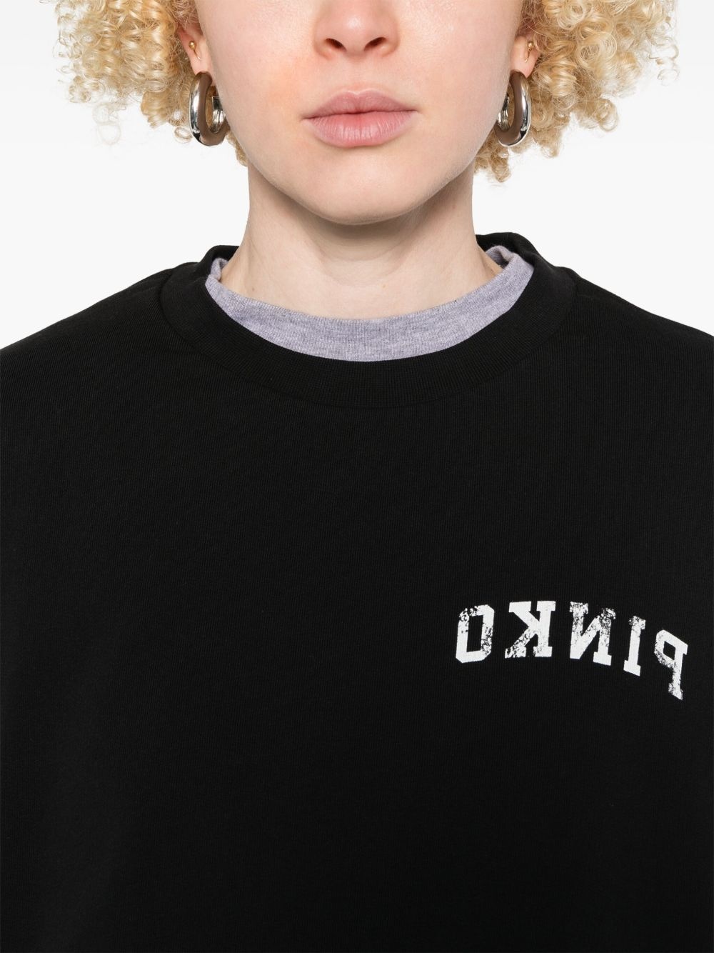 logo-print sweatshirt - 5