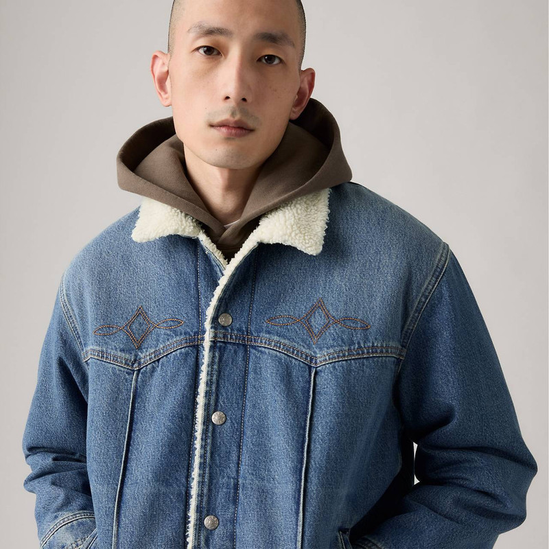 WESTERN SHERPA TRUCKER JACKET 5