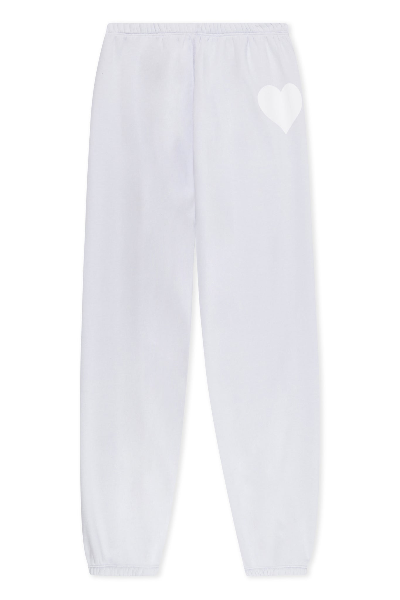 WHITE HEART SWEATPANTS - 7