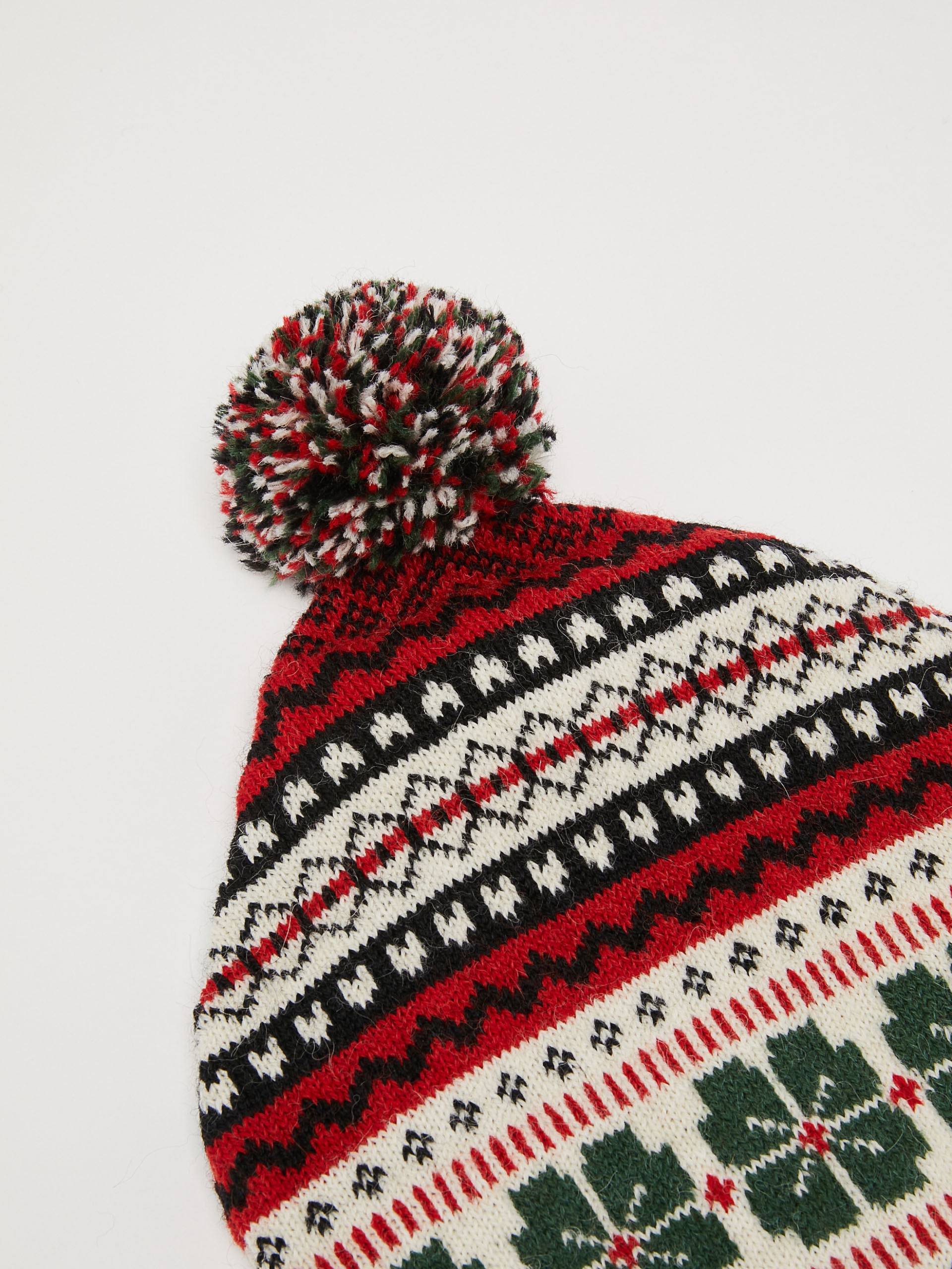 BOSSO Pompom beanie hat - 2