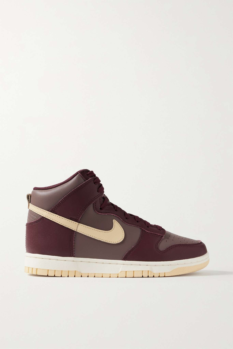 Dunk High leather sneakers - 1