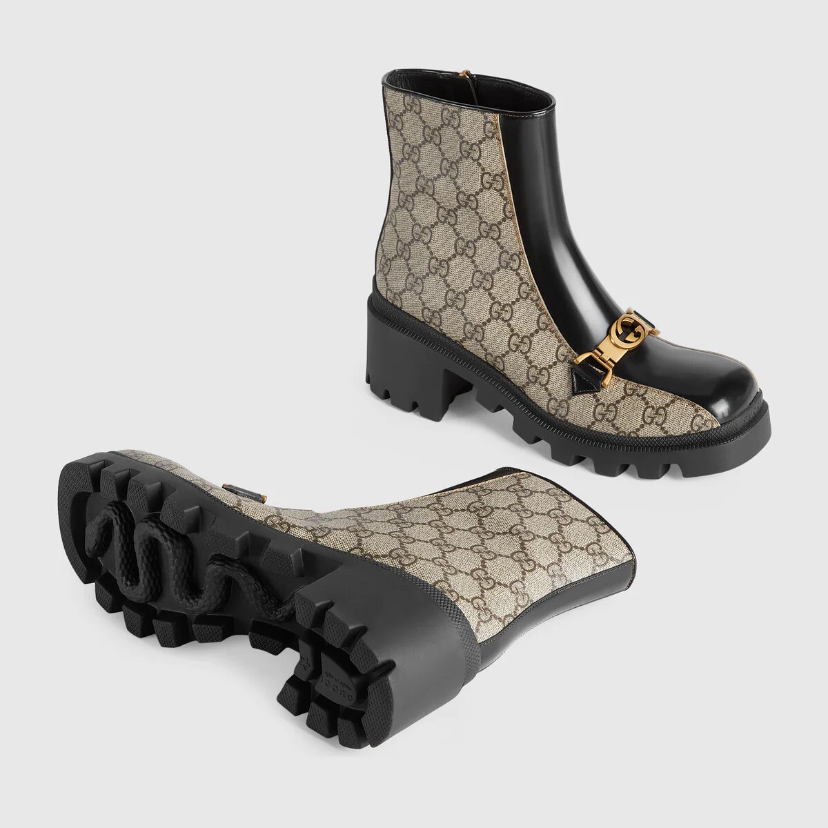Women's Interlocking G Horsebit boot - 5