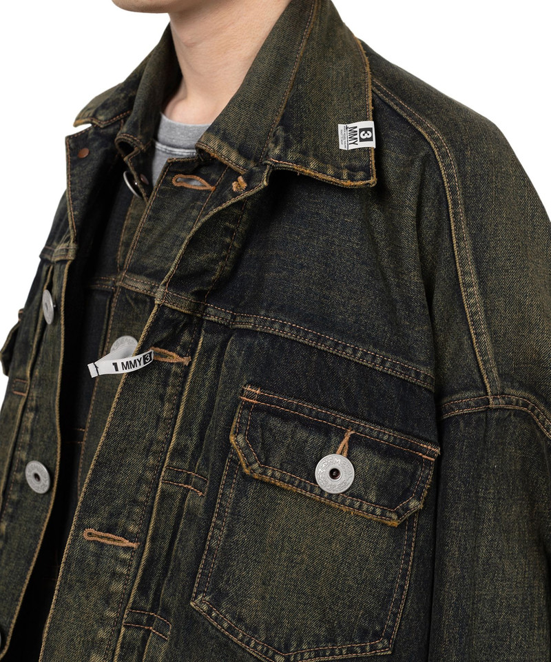 Front Layered Denim Jacket 20
