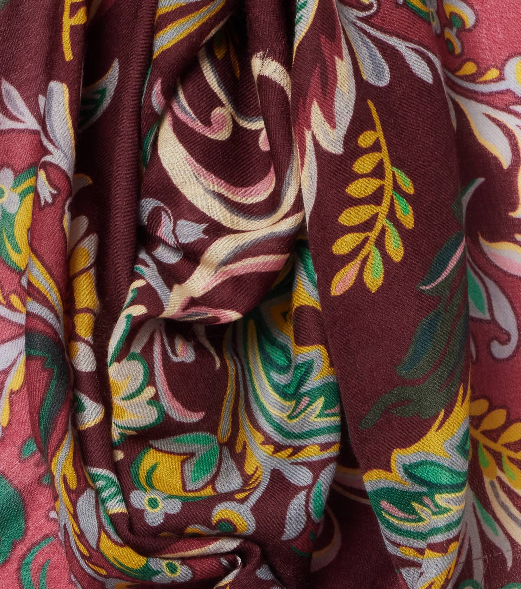Printed cashmere scarf - 4