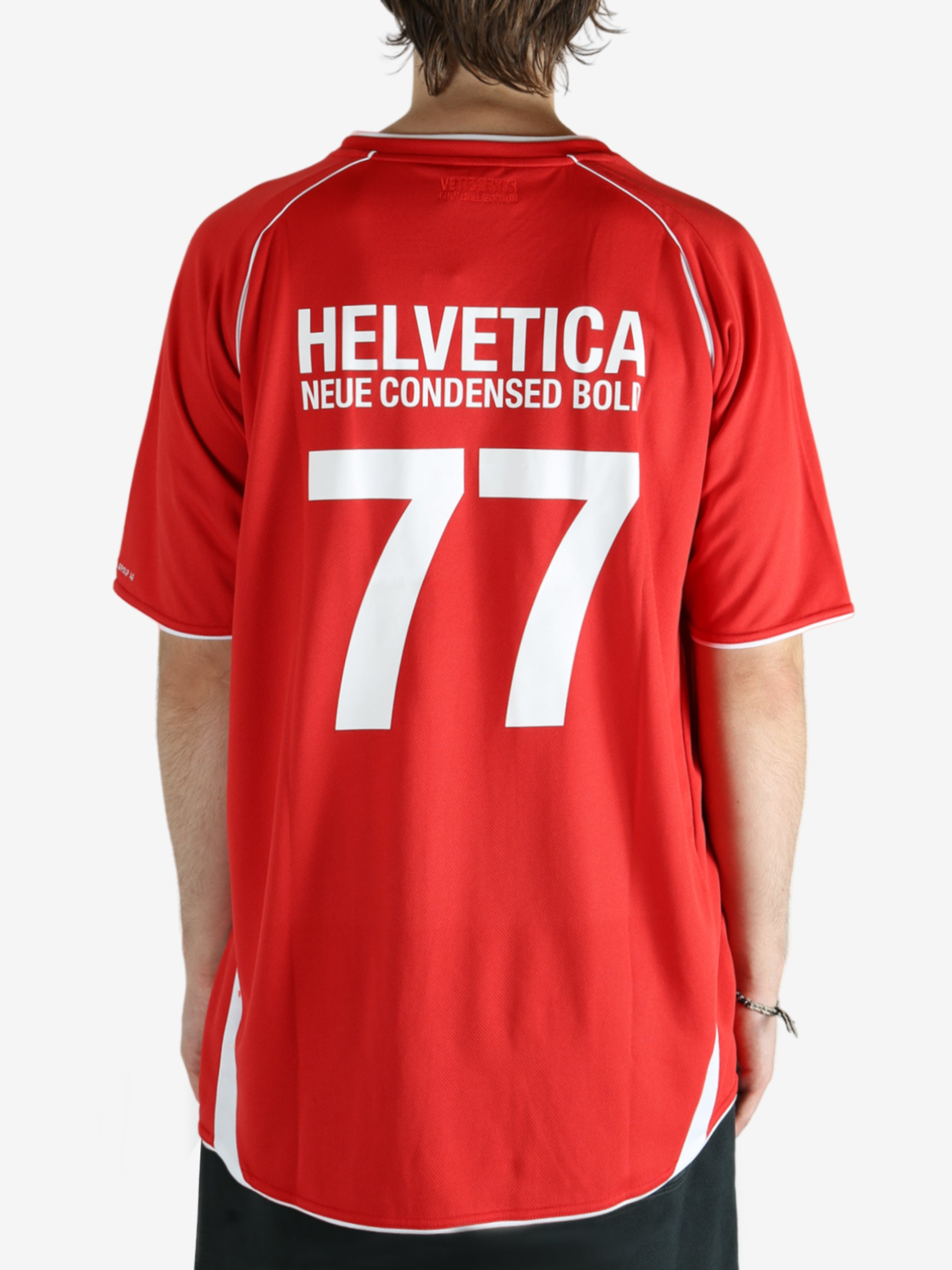 VETEMENTS - Men Trademark Football Jersey T-Shirt - 3