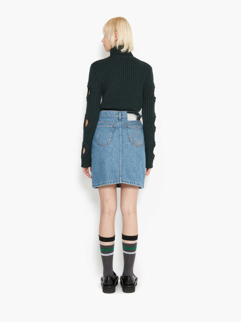 CUT OUT SLEEVE TURTLENECK JUMPER 4