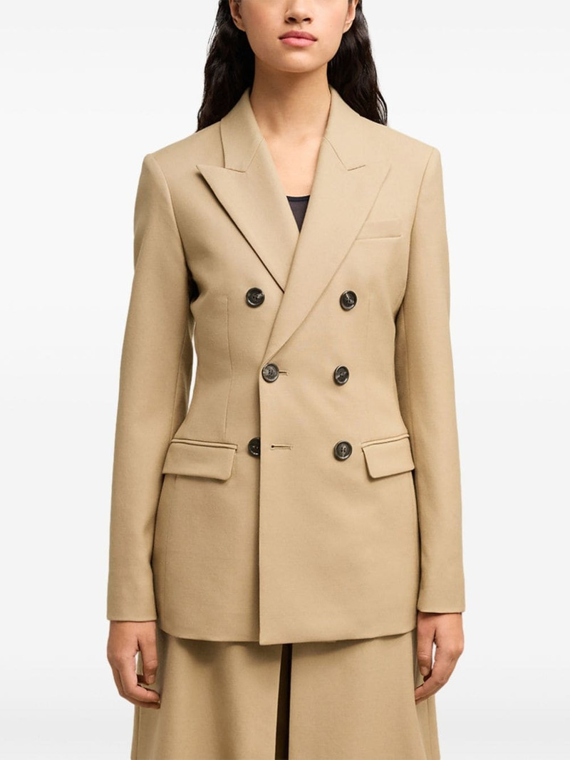 double breasted buttoned jacket 5