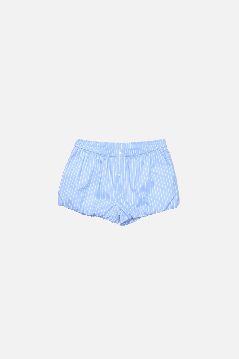 Stripe shorts - White/blue 1