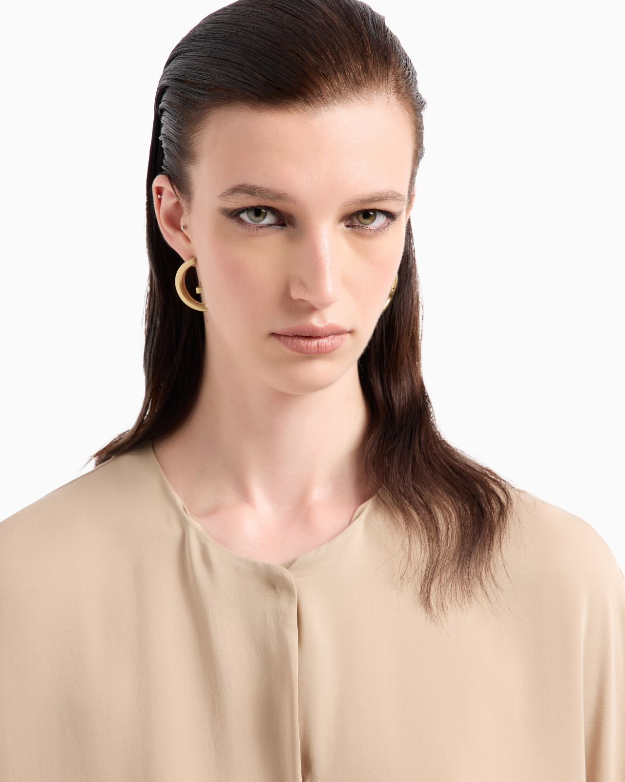 WASHED SILK DOUBLE-GEORGETTE SHIRT - 5