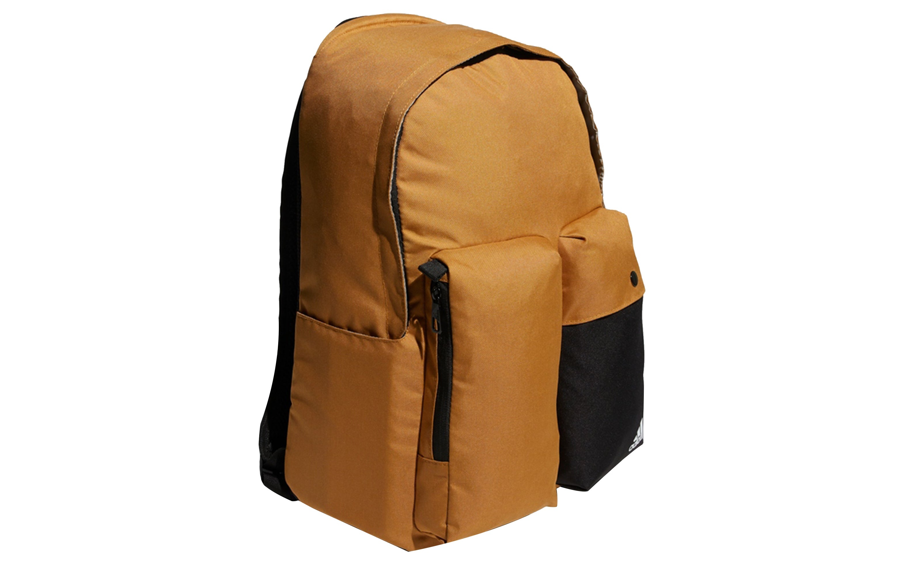 adidas Alphabet Printing Large Capacity Multiple Pockets Backpack Unisex Brown HP1453 - 2