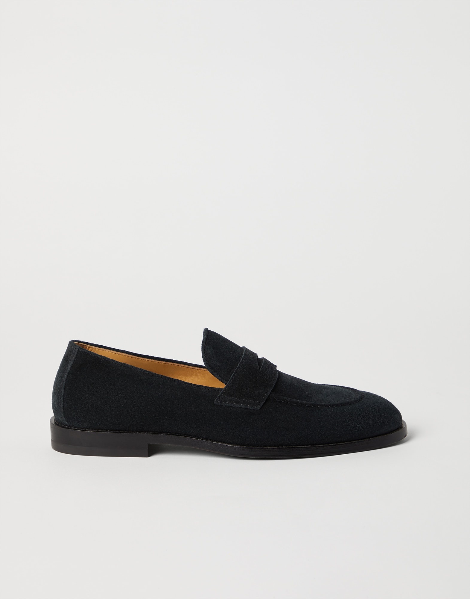 Suede penny loafers - 5