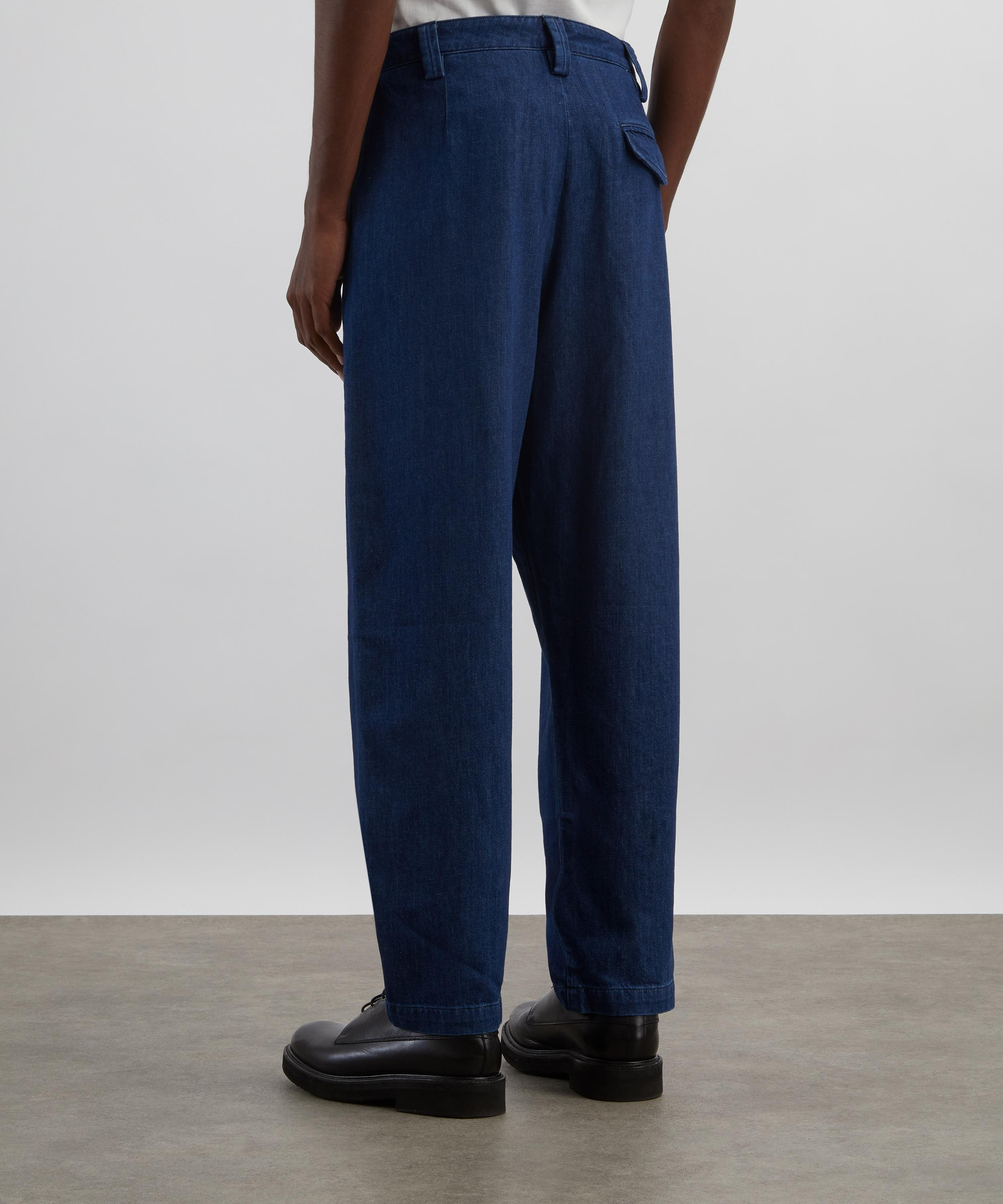 Renato Wide-Leg Tapered Jeans - 4