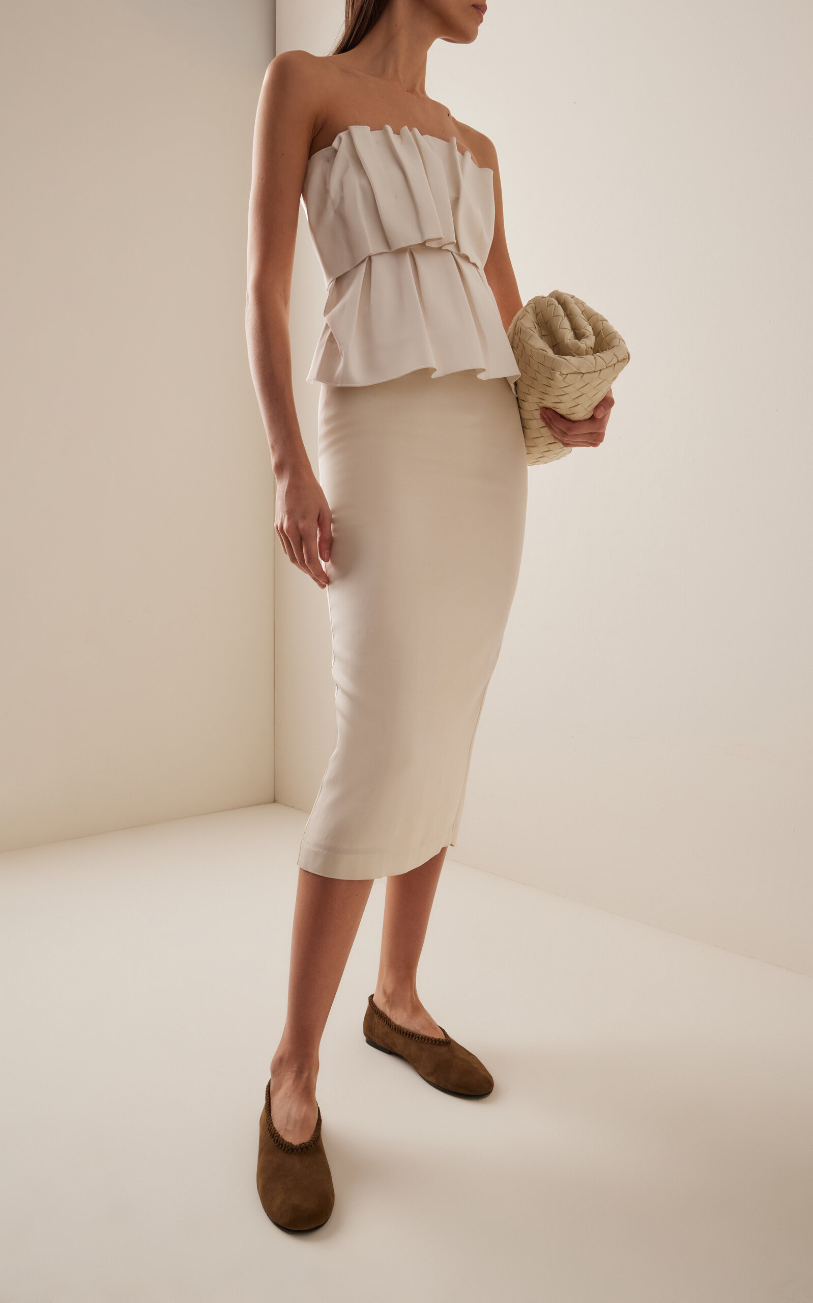 Park Suede Ballet Flats olive - 2