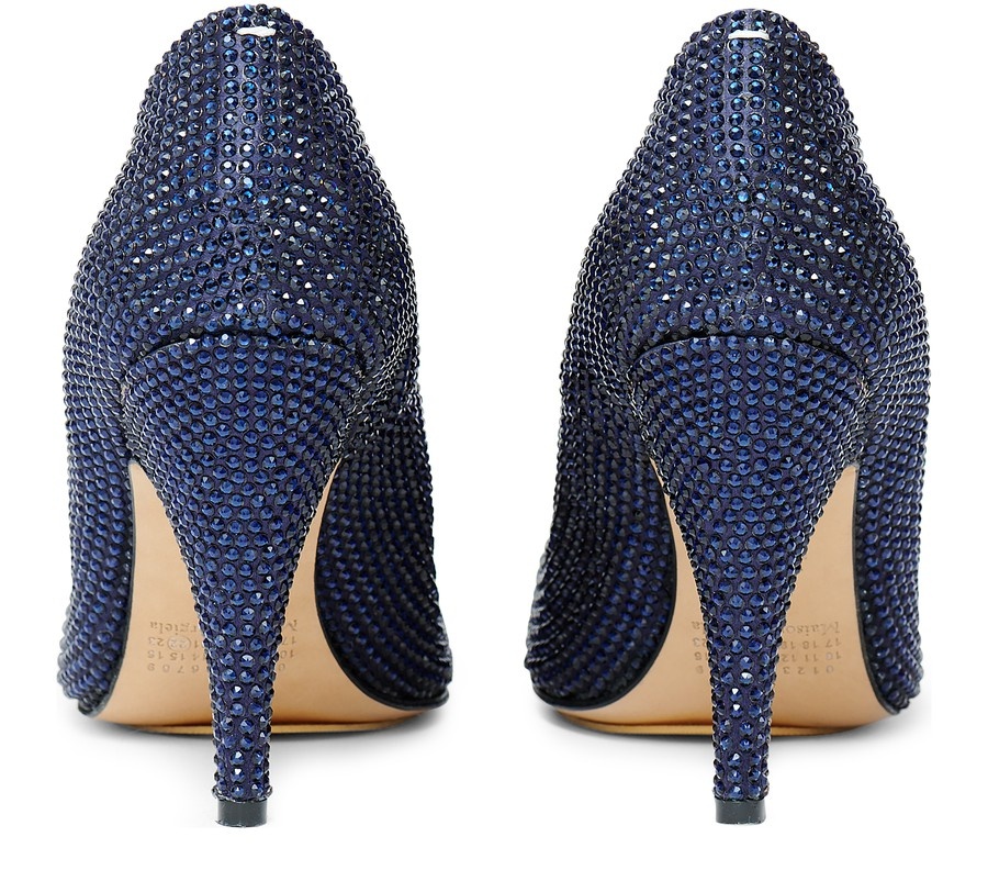 Tabi rhinestone pumps - 4