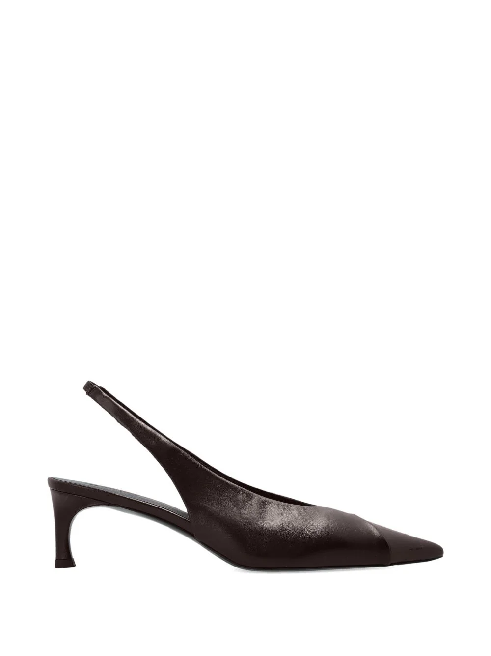 cap-toe slingback pumps - 1