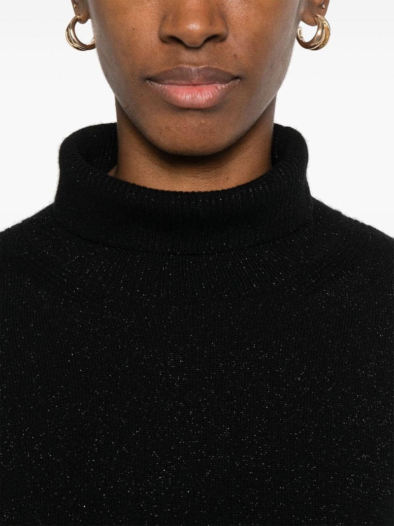 lurex-embellished sweater 5