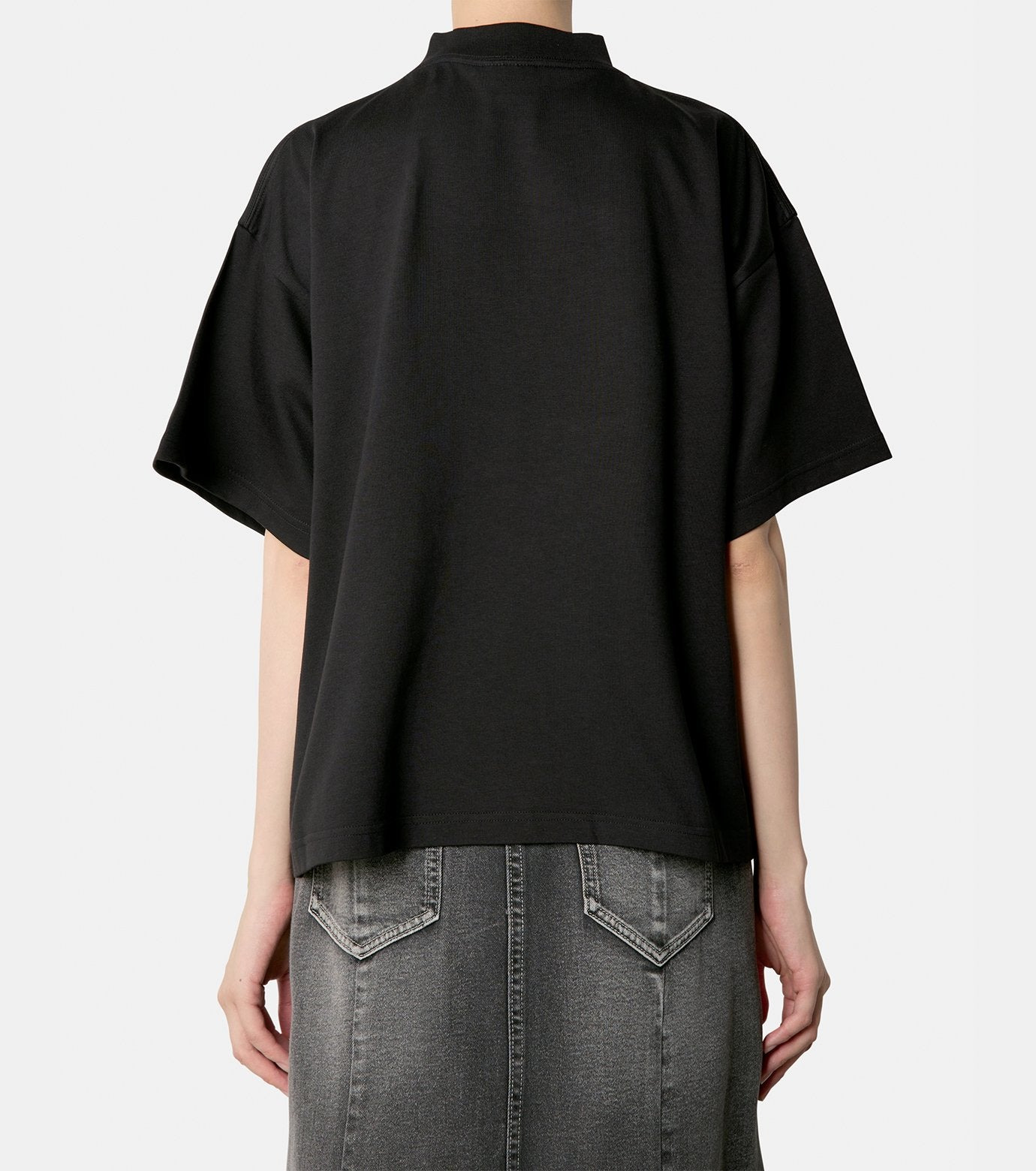 Paris Strass SS Cropped T-Shirt - 3