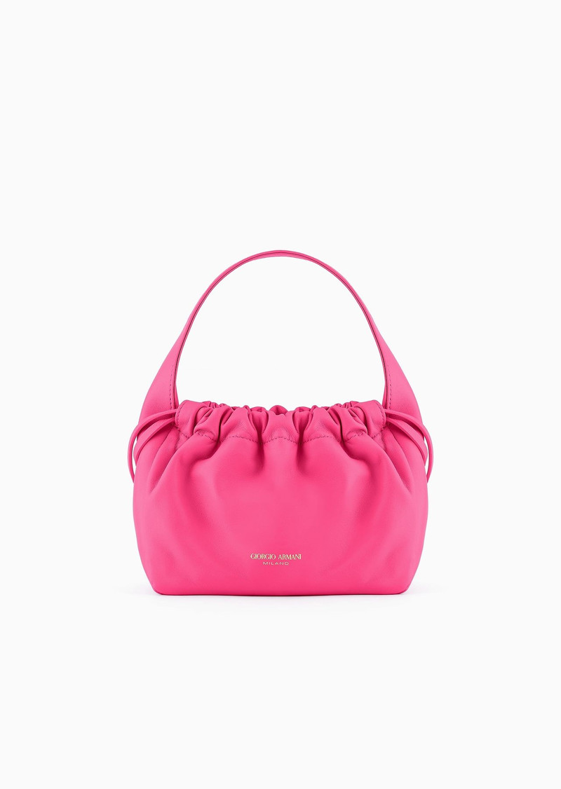 ASV small nappa leather bucket bag 1