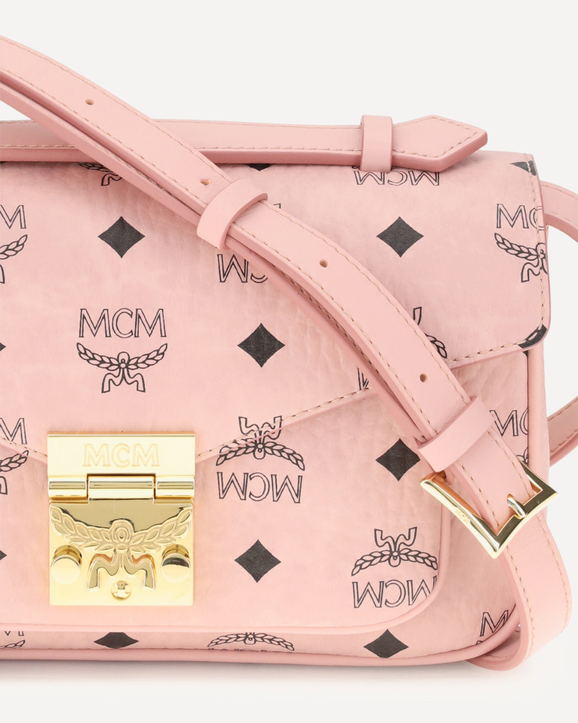 Handbag in printed faux leather - 3