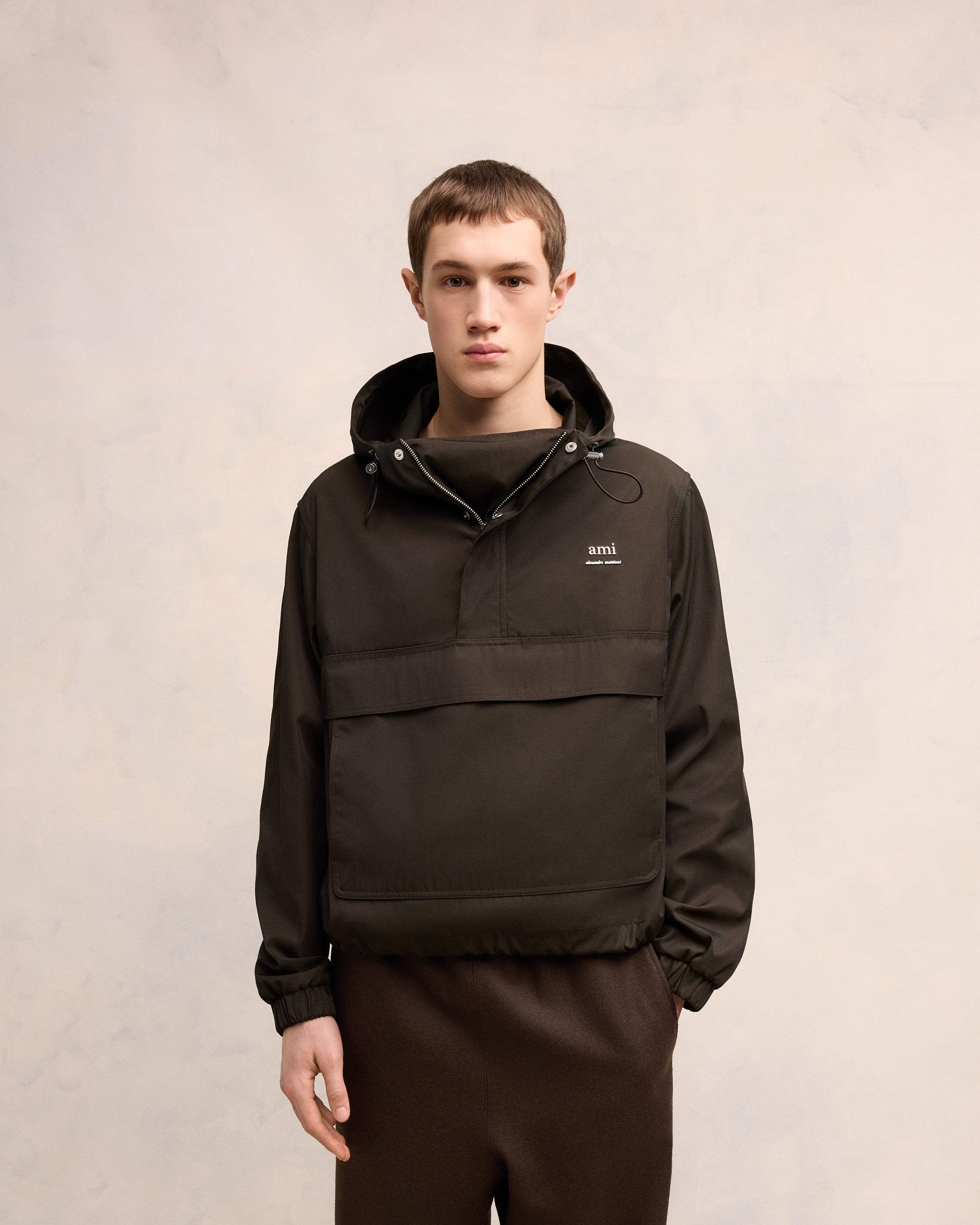 HOODED AMI ALEXANDRE MATTIUSSI WINDBREAKER - 3