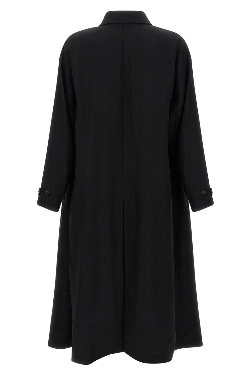 Yohji Yamamoto Light wool trench coat outlook