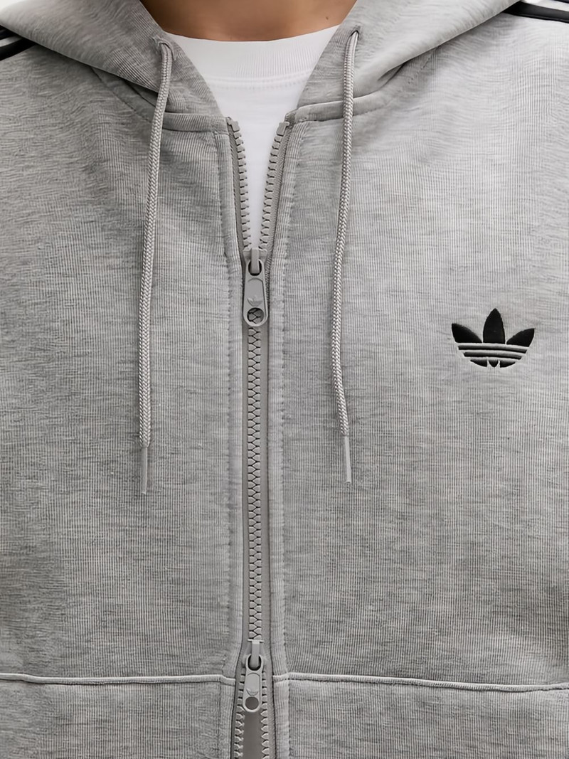 Originals Adicolor 3-Stripes Spacer zip hoodie 5