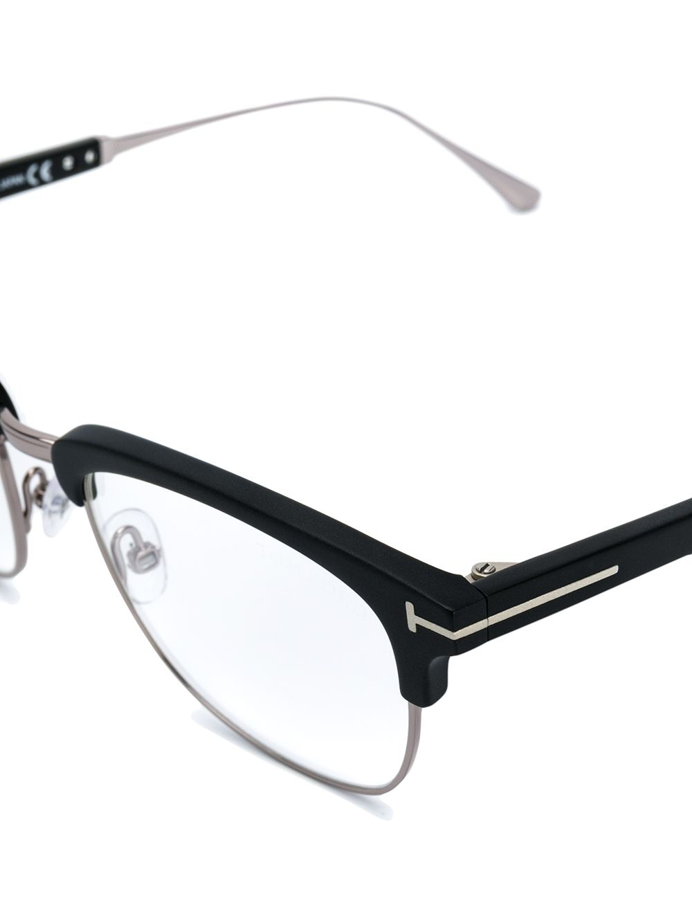 half-rim square-frame glasses - 3