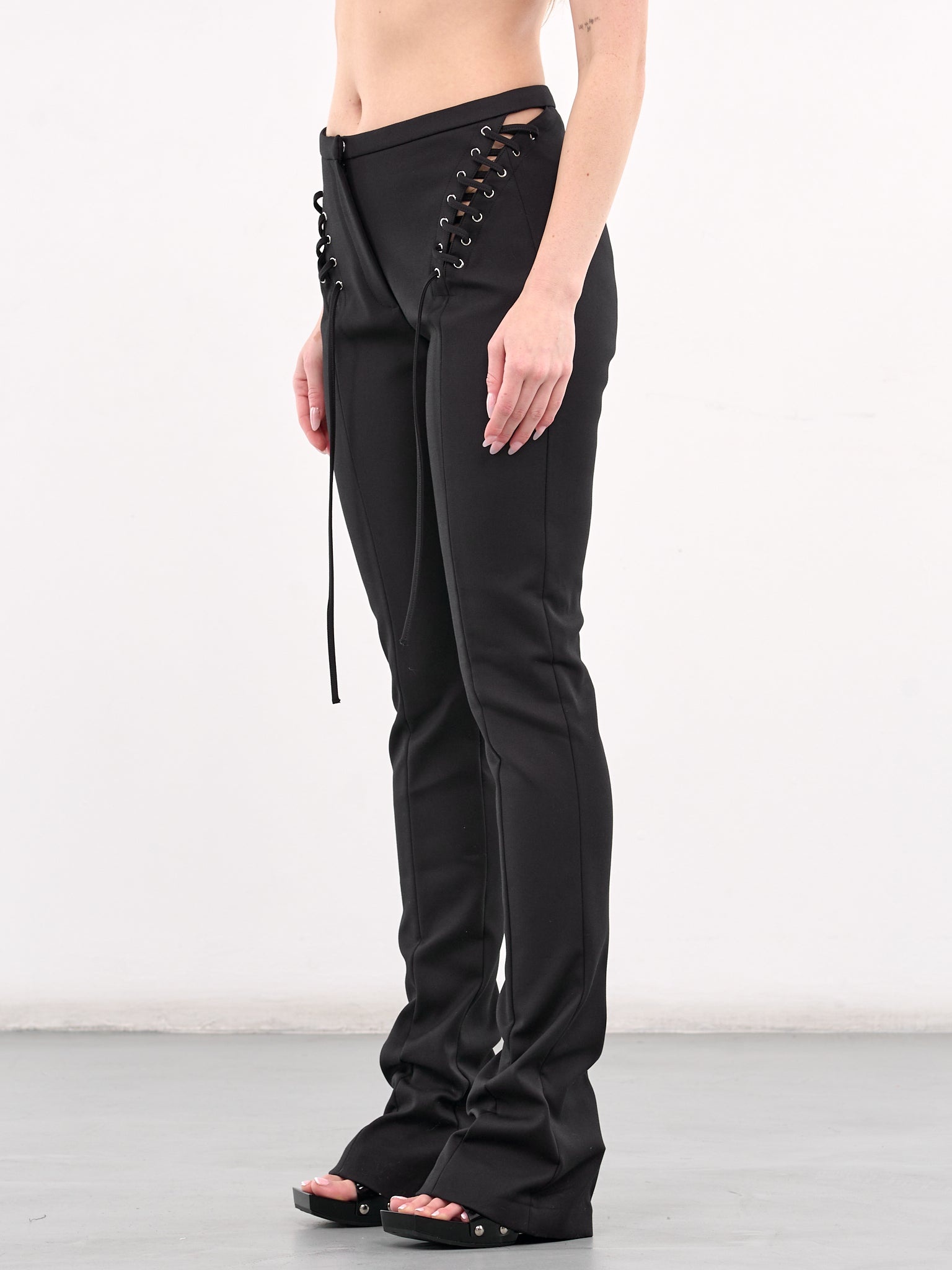 Compact Cotton Pants - 2