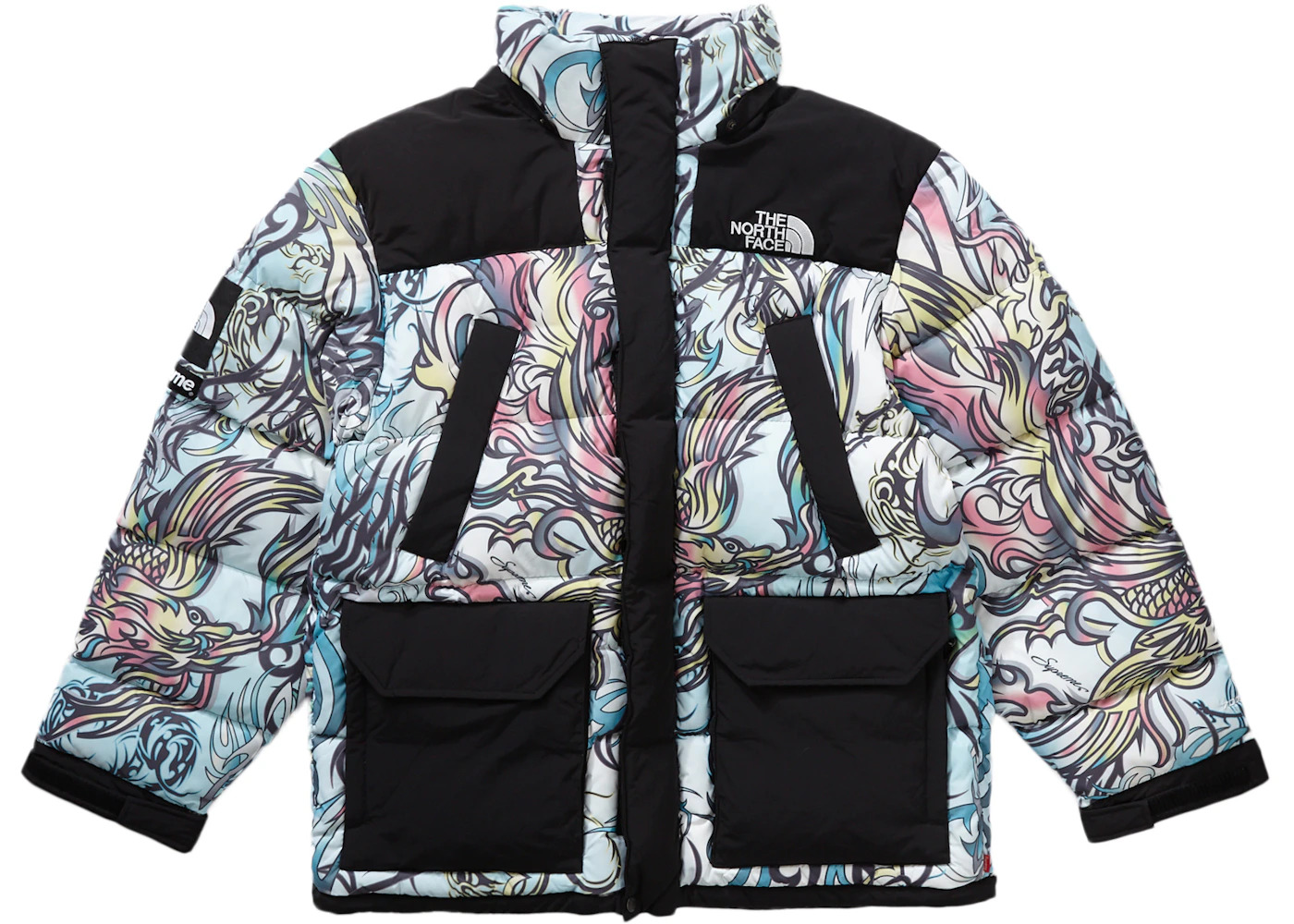 Supreme The North Face 700-Fill Down Parka Multicolor Dragon - 2