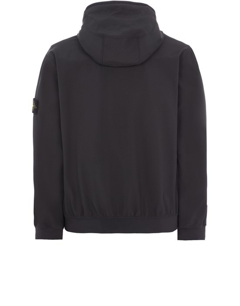 Stone Island 40927 LIGHT SOFT SHELL-R_e.dye® TECHNOLOGY IN RECYCLED POLYESTER BLACK outlook