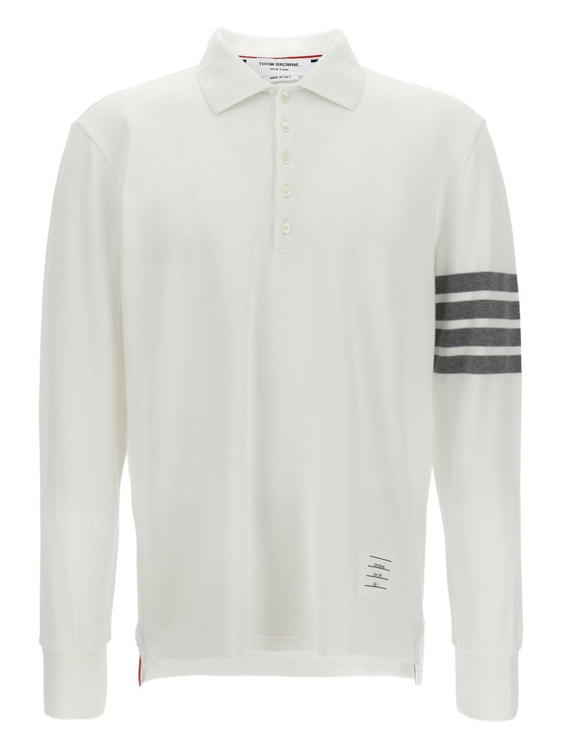 Classic 4Bar long-sleeve polo shirt 1