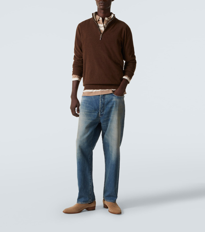 arch4 Mr Fenchurch cashmere half-zip sweater outlook